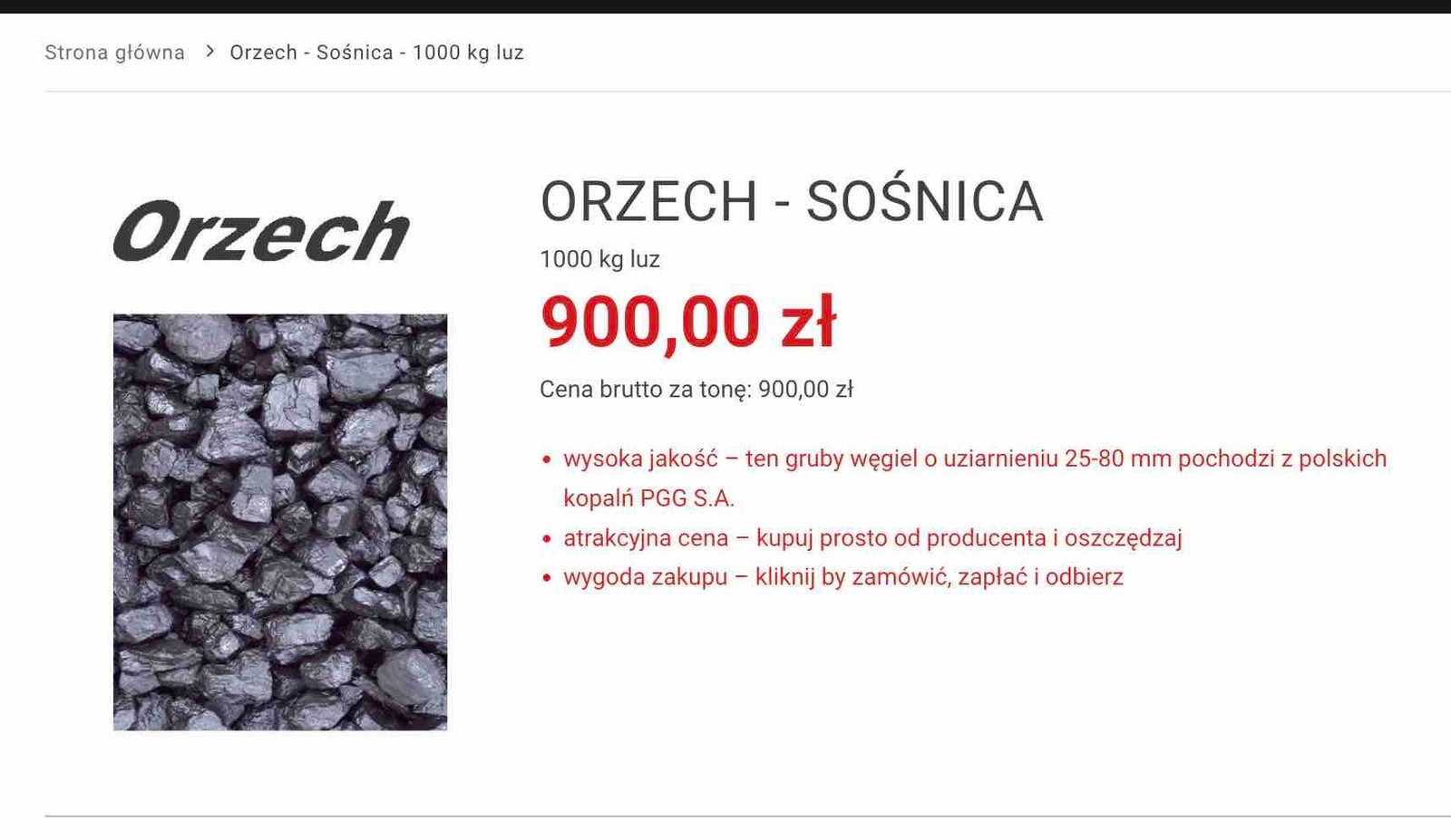 orzech sośnica