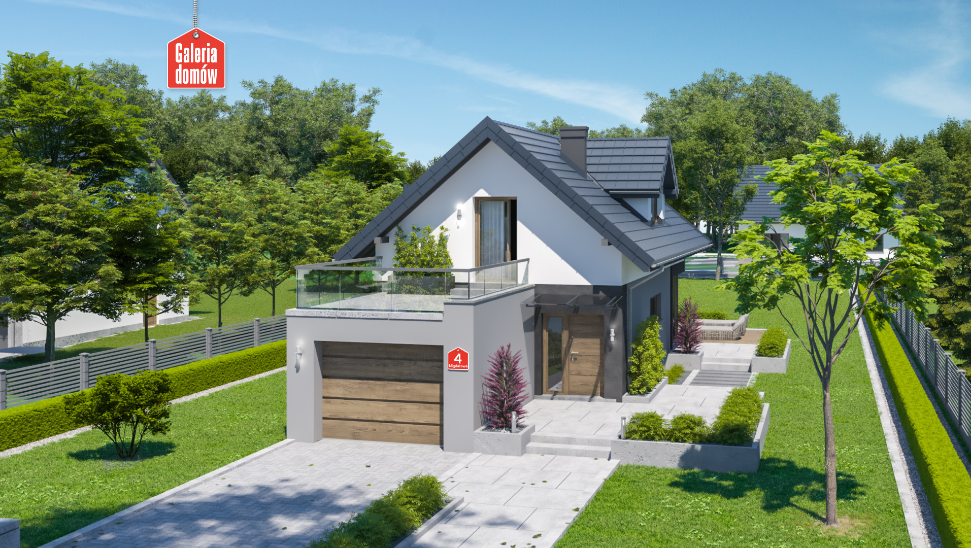 Jak zmieścić komfortowy dom na wąskiej działce? Dobry projekt domu to podstawa.